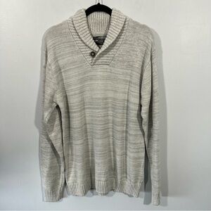 Light Gray Mock Neck Sweater